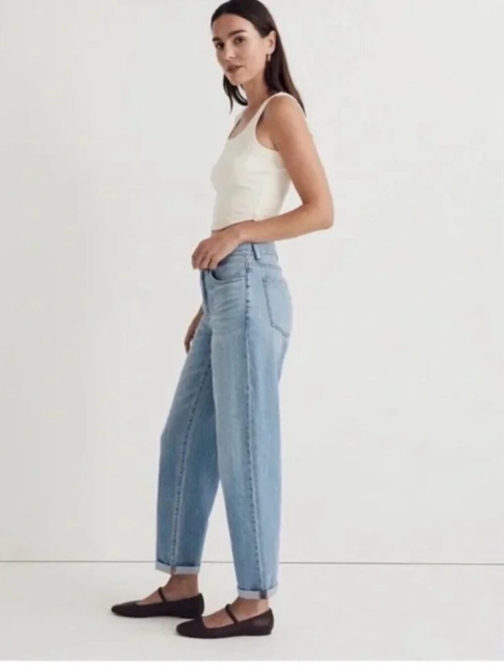 Madewell Boyjean - Light Washed - Picture 3 of 10